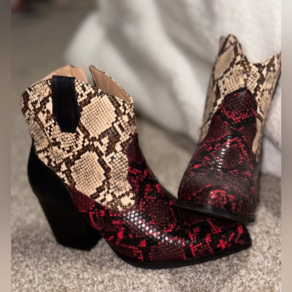JustFab booties